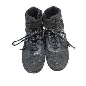 RUDIS KS Turbine Adult Wrestling Shoes - Midnight Chrome Men's Size 8